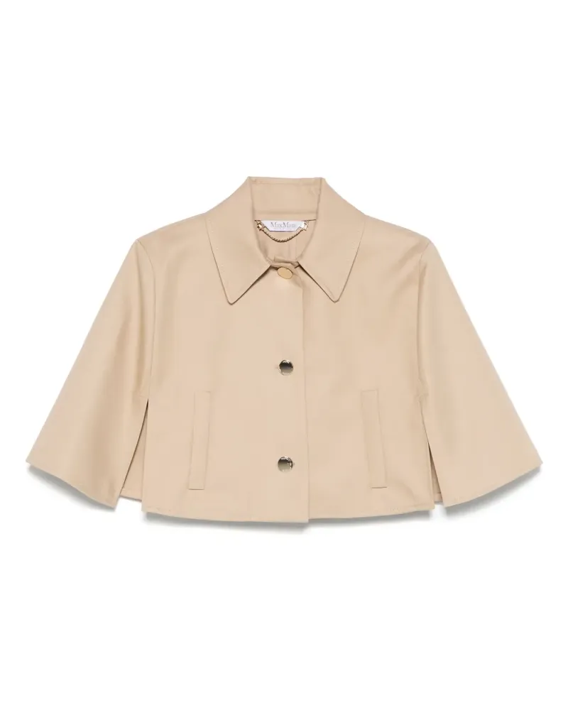 Max Mara Cape-Jacke - Nude Nude