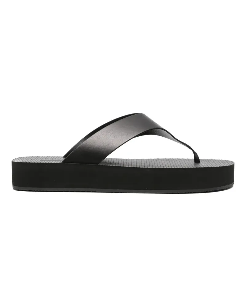 The Row Ginza flatform flip-flops - Schwarz Schwarz
