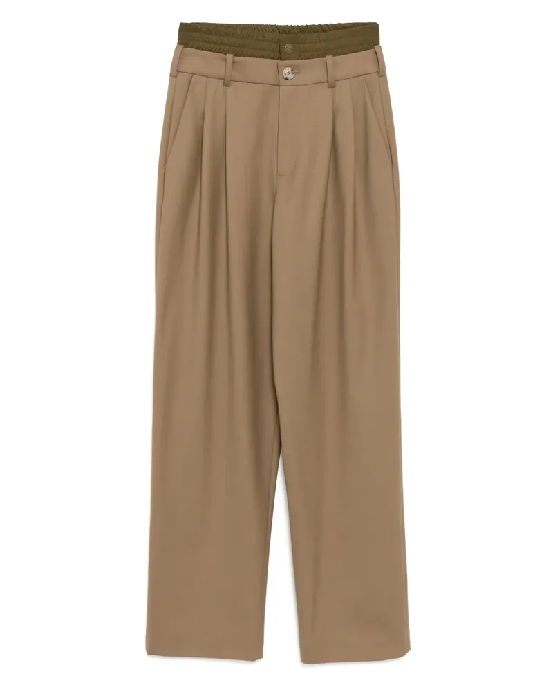 Monse Hose mit Einsätzen - Braun Braun