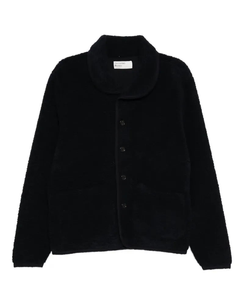 Universal Works Lancaster Cardigan - Blau Blau