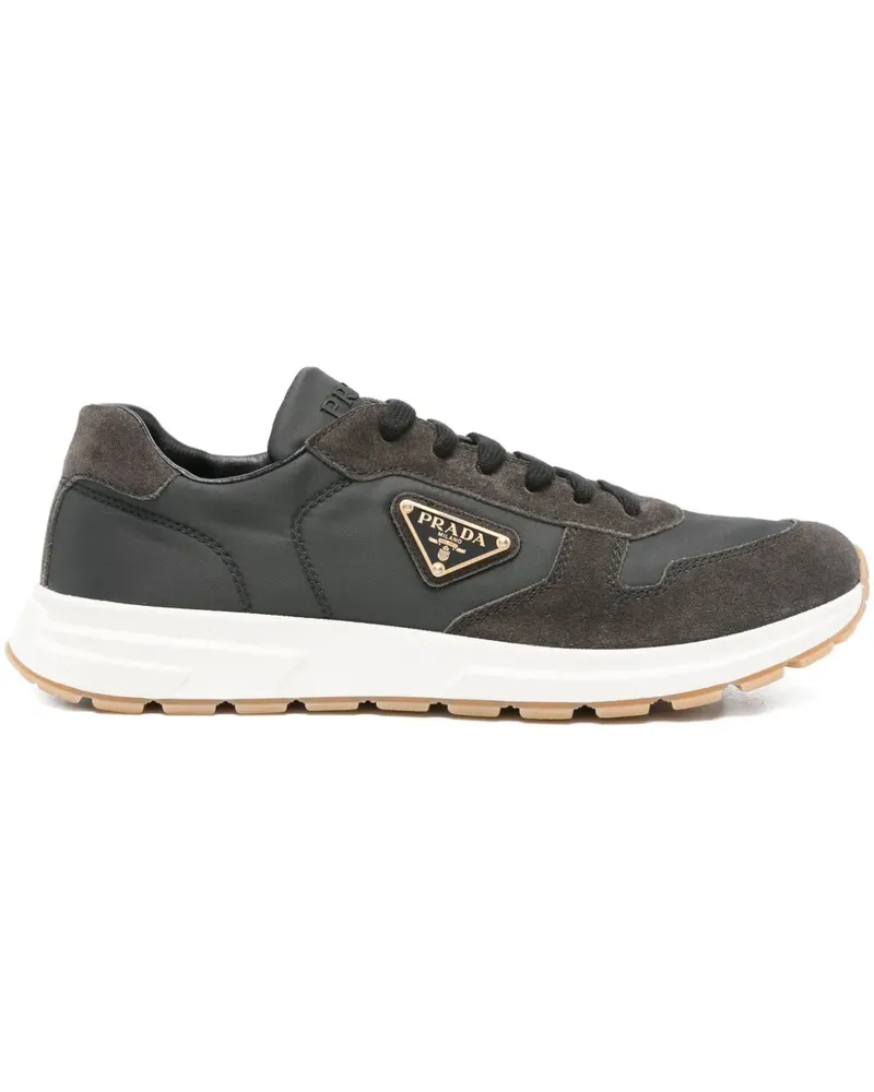 Prada Sneakers mit Wildledereinsätzen - Grau Grau