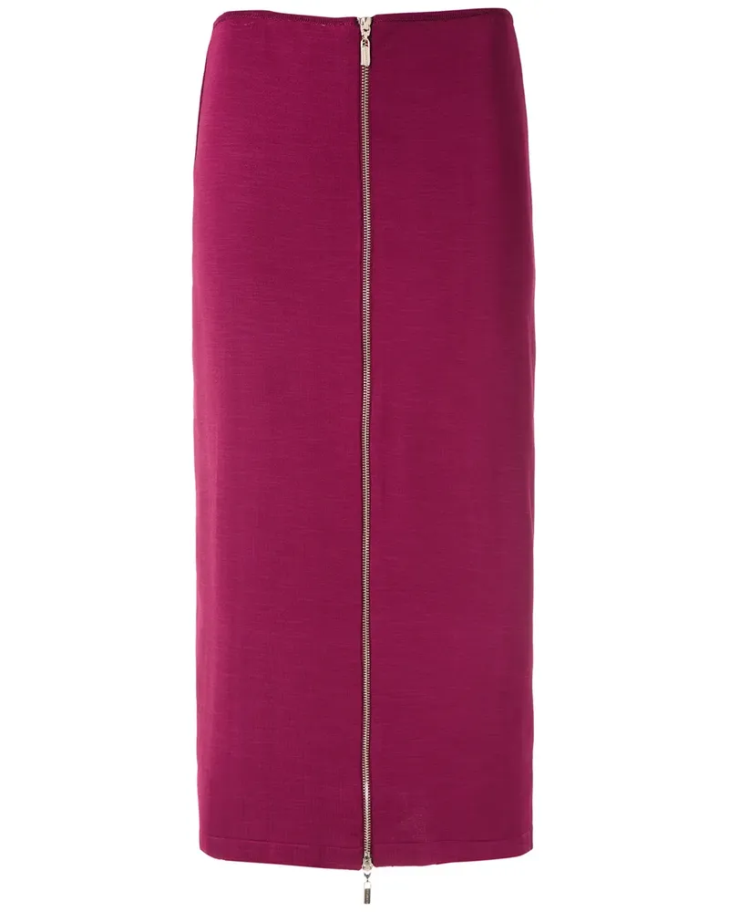 OLYMPIAH Rock mit Schlitz - Rosa Rosa