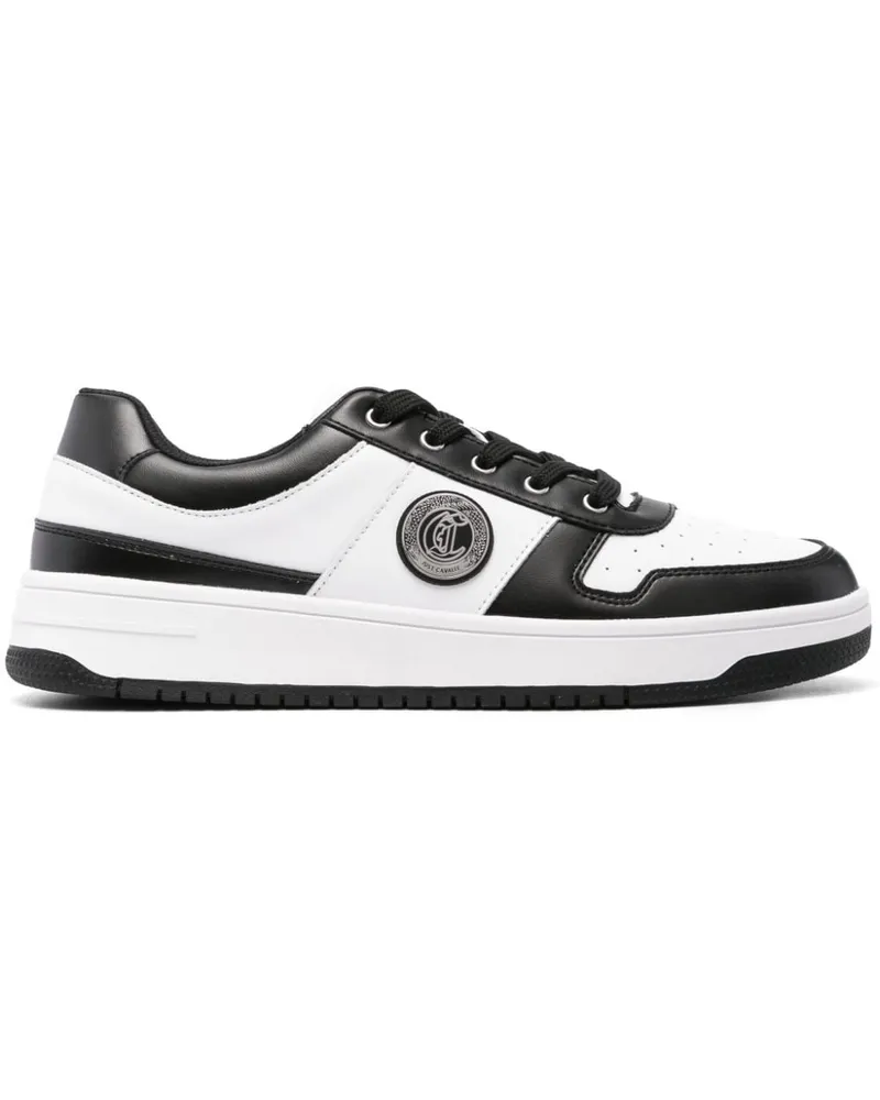 Just Cavalli Sneakers in Colour-Block-Optik - Schwarz Schwarz
