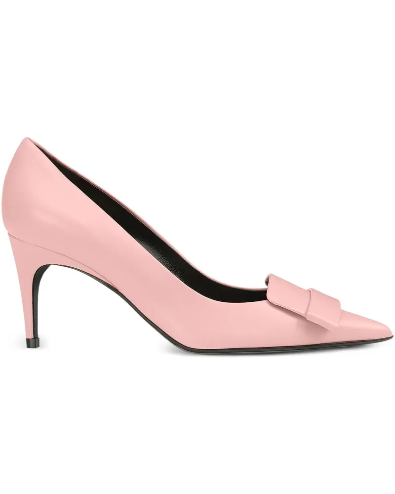 Sergio Rossi Pumps mit spitzer Kappe - Rosa Rosa