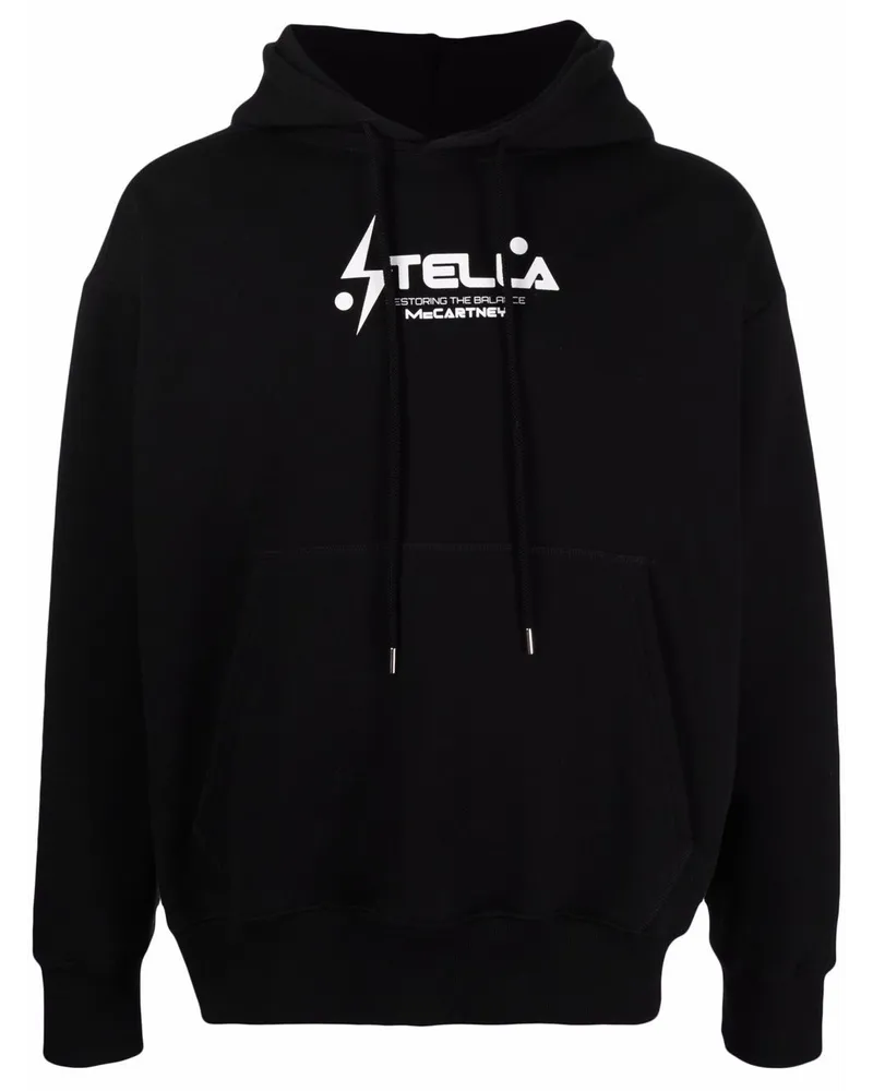 Stella McCartney Restoring The Balance Hoodie - Schwarz Schwarz