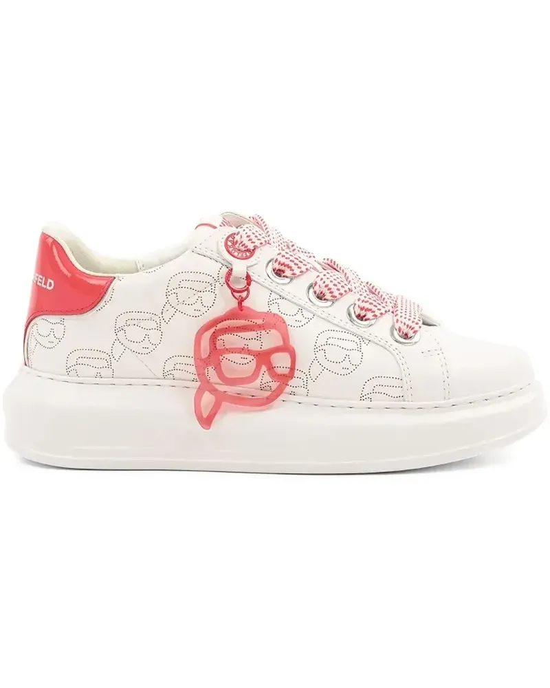 Karl Lagerfeld Kapri Sneakers - Weiß Weiß