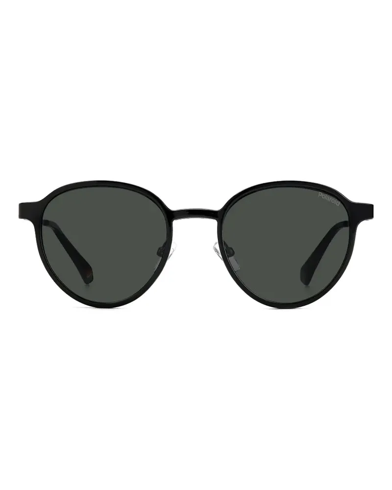 Polaroid round-frame sunglasses - Schwarz Schwarz