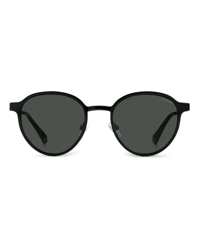 Polaroid round-frame sunglasses - Schwarz Schwarz