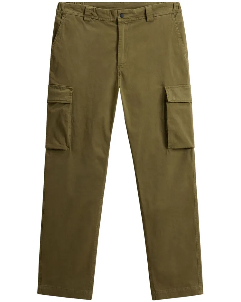 Woolrich Stückgefärbte Cargohose - Grün Grün