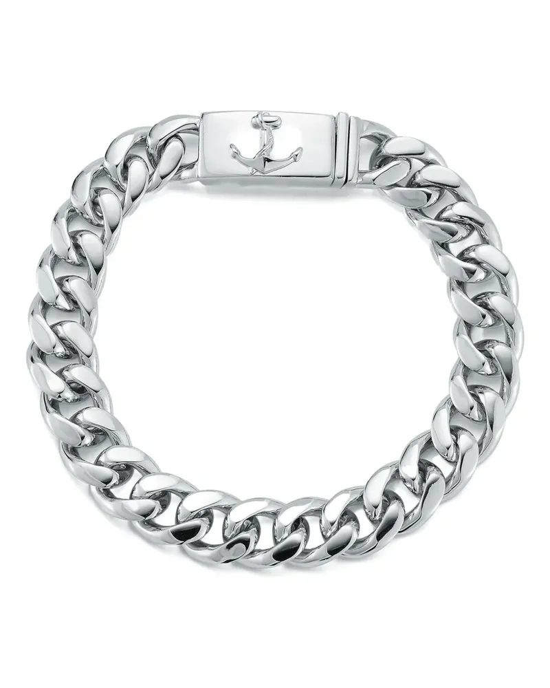 MATEO Klassisches Kettenarmband - Silber Silber