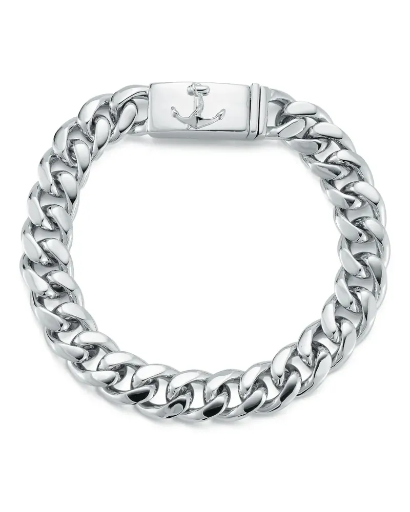 MATEO Klassisches Kettenarmband - Silber Silber