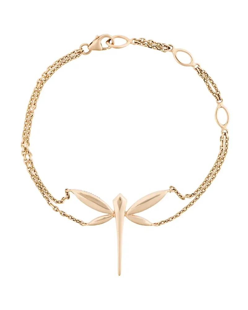 ANAPSARA 18kt 'Dragonfly' Rotgoldarmband - Metallic Metallic