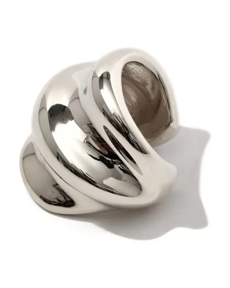 OTIUMBERG Ear Cuff im Metallic-Look - Silber Silber
