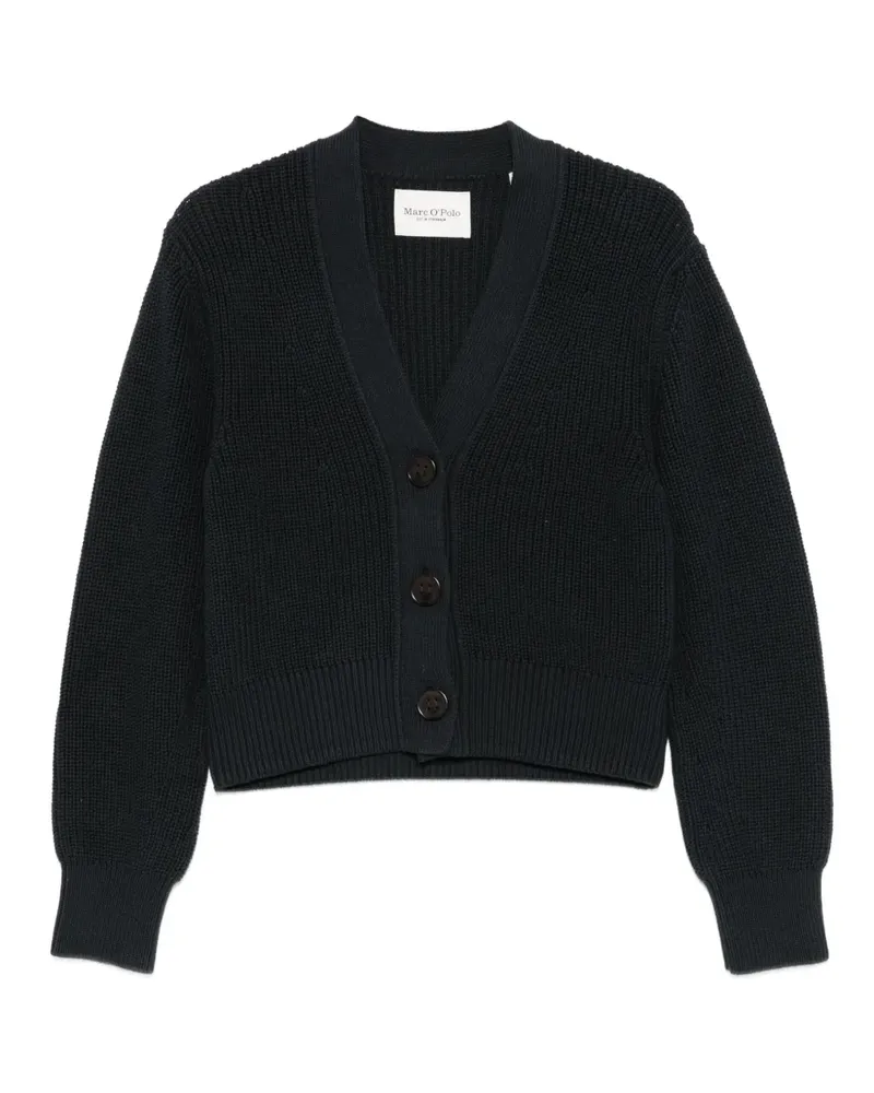 Marc O'Polo Cardigan mit V-Ausschnitt - Grau Grau