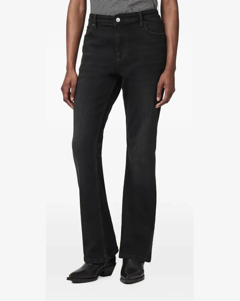 AllSaints Haldan bootcut jeans - Schwarz Schwarz