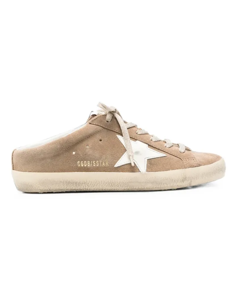 Golden Goose Superstar star-patch sneakers - Nude Nude
