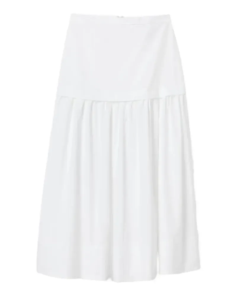House of Dagmar pleated maxi skirt - Weiß Weiß