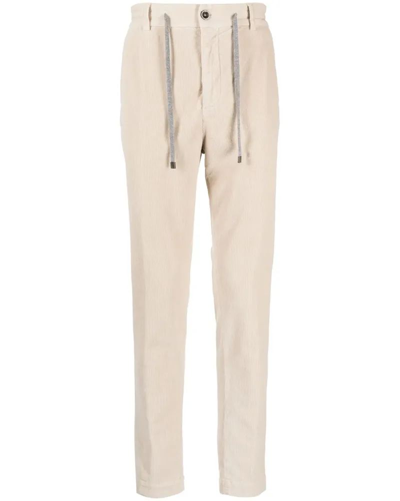 Peserico Cordhose mit Kordelzug - Nude Nude