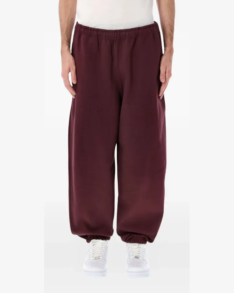 Nike Jogginghose mit Logo-Stickerei - Rot Rot