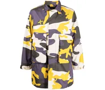 Utility-Jacke mit Camouflagemuster