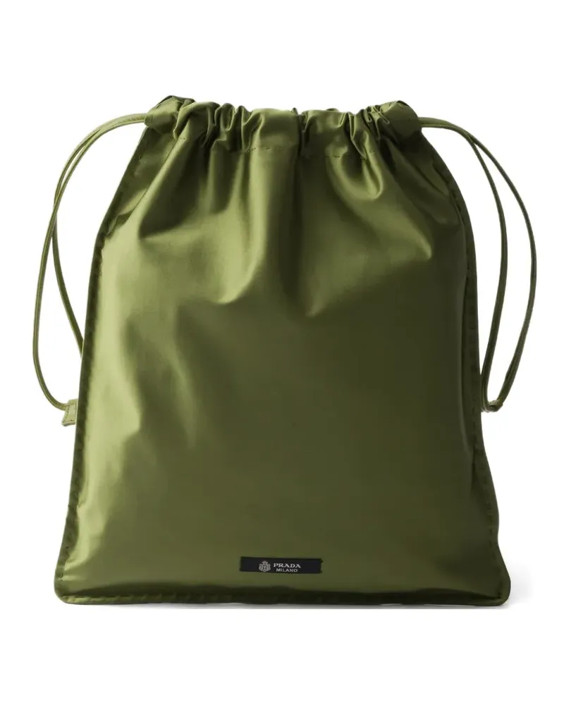 Prada Wish silk pouch - Grün Grün