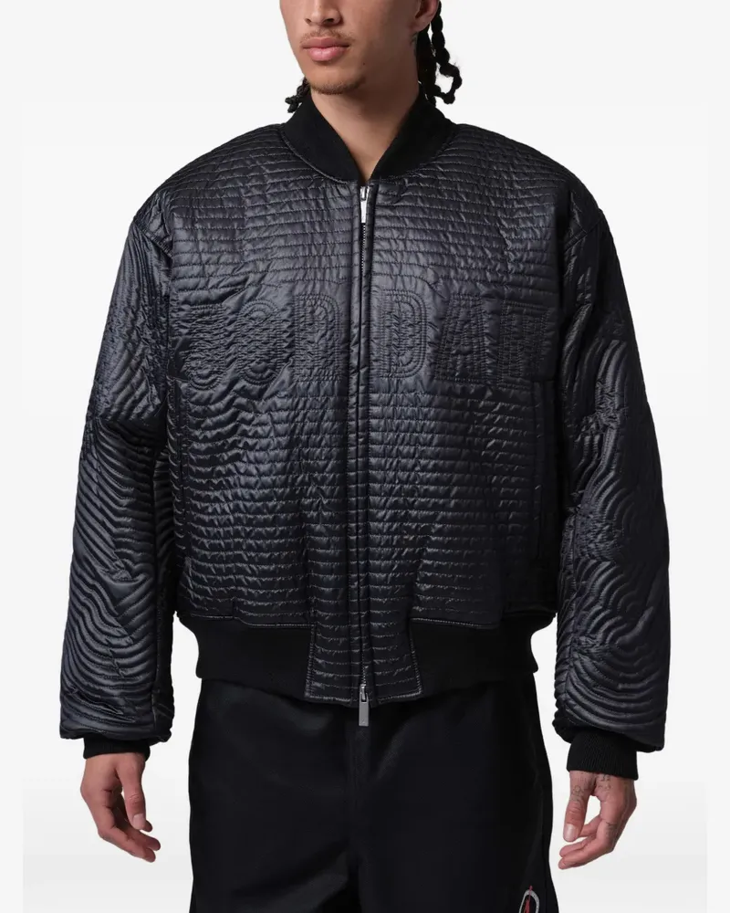 Jordan Flight Bomberjacke - Schwarz Schwarz
