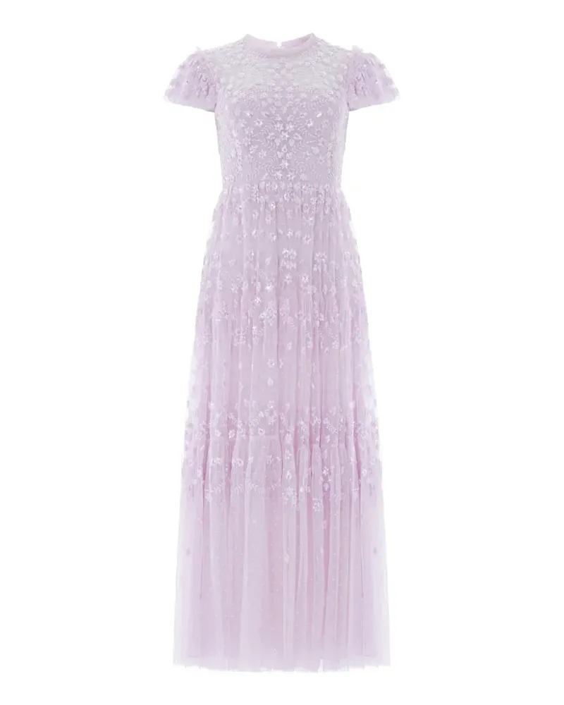 Needle & Thread Clover sequin-embellished maxi dress - Violett Violett