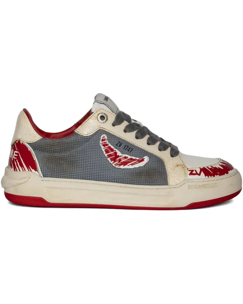 Zadig & Voltaire Fly Wings Sneakers - Grau Grau