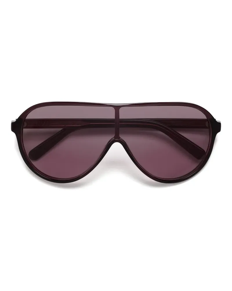 Maison Margiela Sonnenbrille mit geometrischem Gestell - Violett Violett