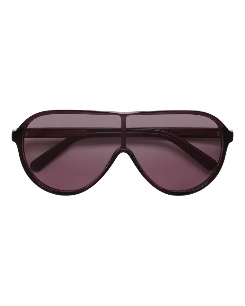 Maison Margiela Sonnenbrille mit geometrischem Gestell - Violett Violett