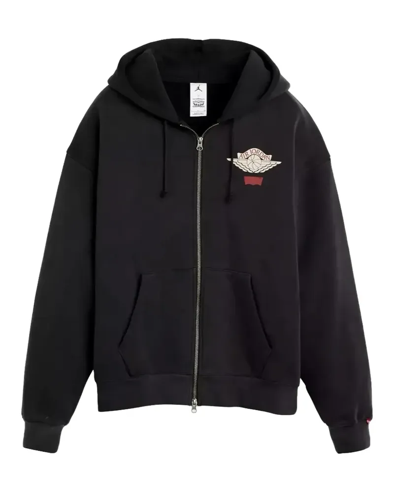 Jordan x Levi Kapuzenjacke - Schwarz Schwarz