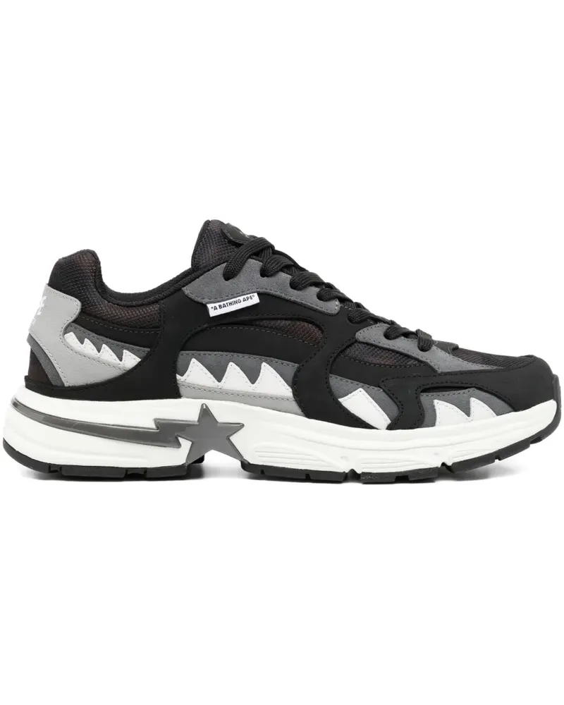 BAPE JeanSneakers mit Sternverzierung - Schwarz Schwarz
