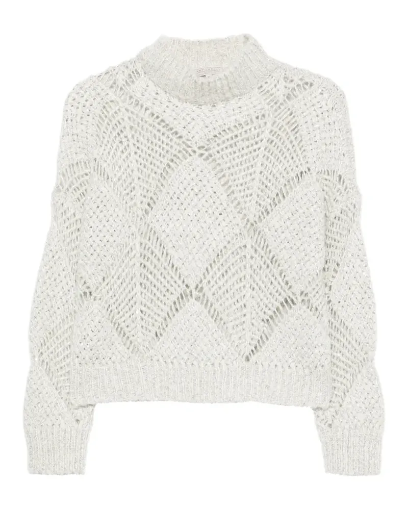 Antonelli Firenze Pullover mit Pailletten - Nude Nude