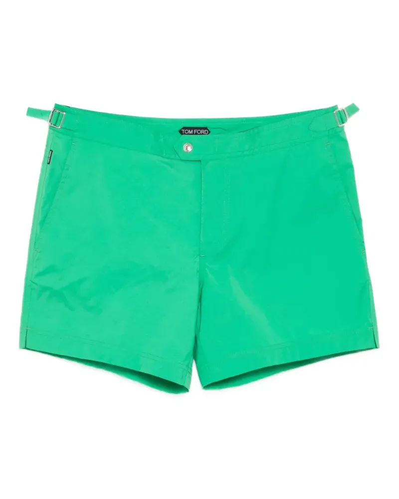 Tom Ford buckled swim shorts - Grün Grün