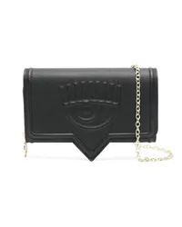 Chiara Ferragni Eyelike Clutch Schwarz