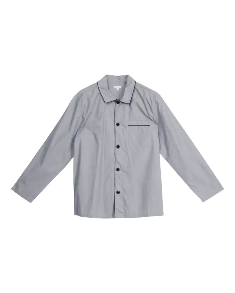 Fleur Du Mal Pyjama aus Baumwolle - Grau Grau