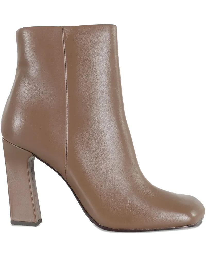 ash 95mm Alina block-heel ankle boots - Braun Braun