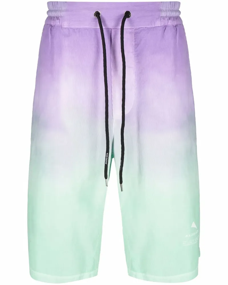 MAUNA KEA Joggingshorts mit Farbverlauf - Grün Grün