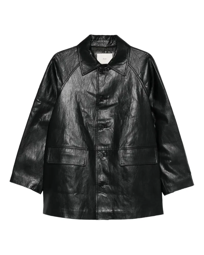 Dunst Lily Hemdjacke mit Knopfverschluss - Schwarz Schwarz