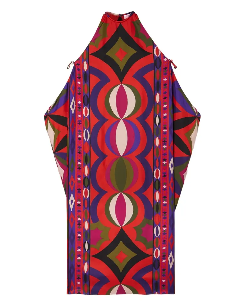 Emilio Pucci Collane-print maxi dress - Rot Rot