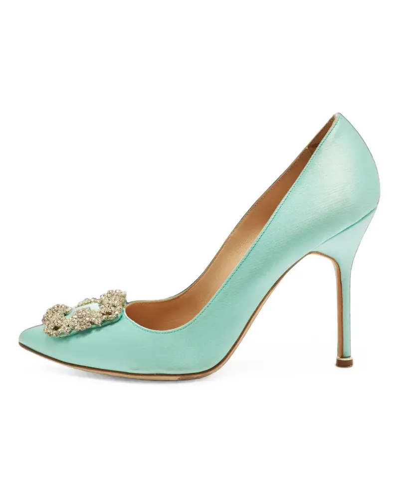 Manolo Blahnik Hangisi Pumps - Blau Blau