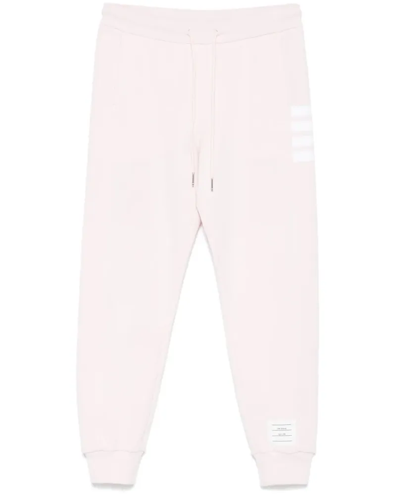 Thom Browne Jogginghose mit Logo-Streifen - Rosa Rosa