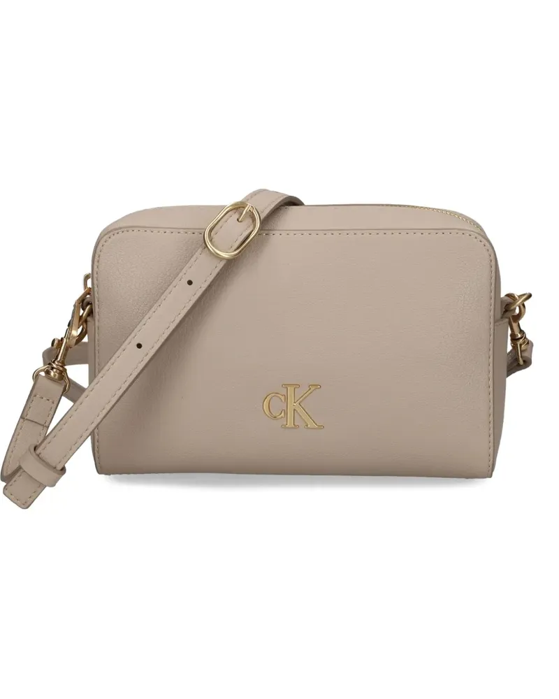 Calvin Klein Etui mit Kettenriemen - Nude Nude