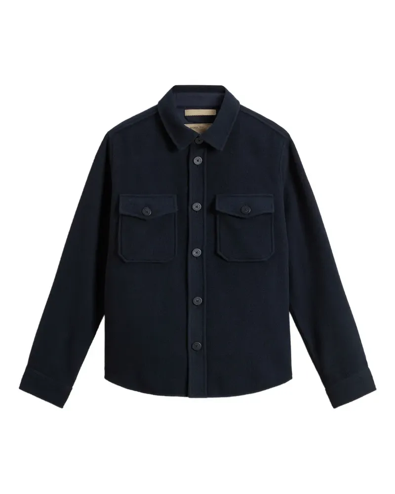 Woolrich Jacke mit doppelter Tasche - Blau Blau