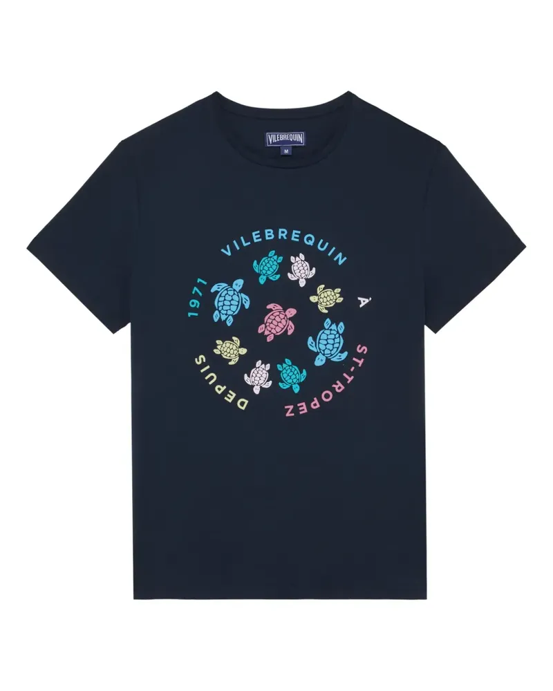Vilebrequin T-Shirt mit Rundhalsausschnitt - Blau Blau