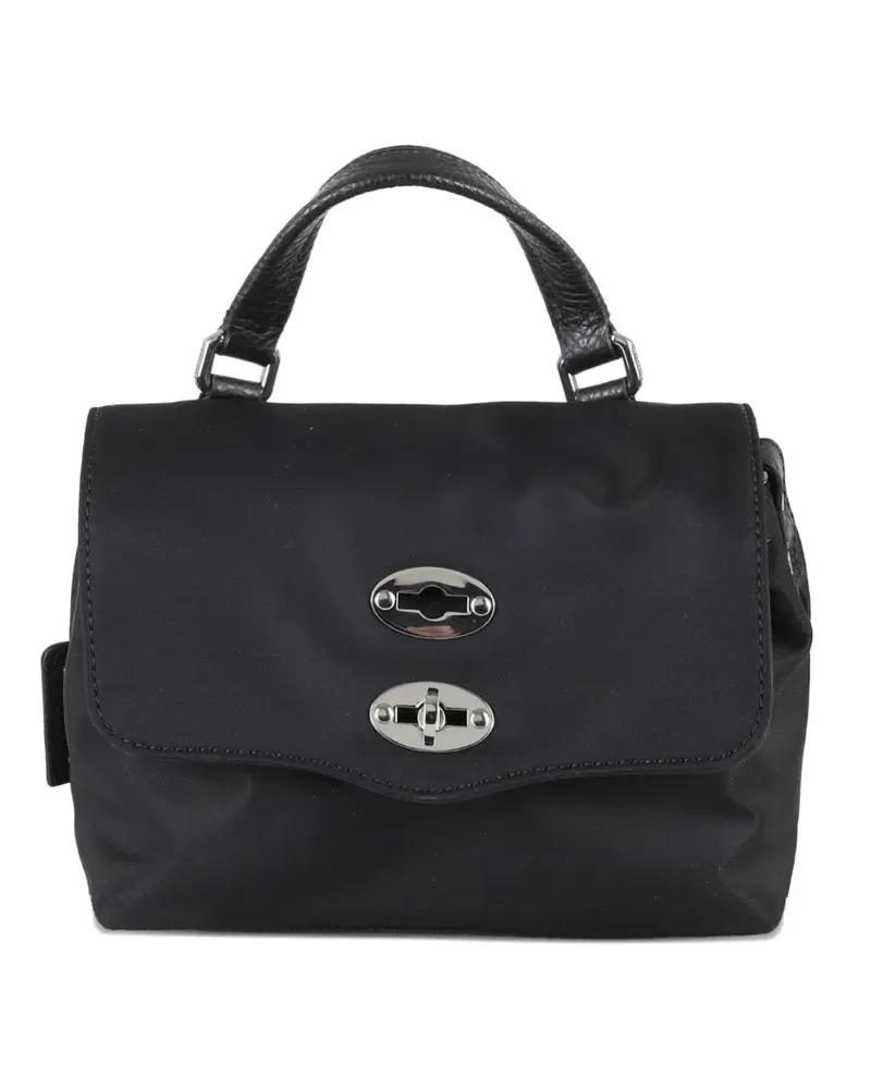 Zanellato Postina Handtasche - Schwarz Schwarz