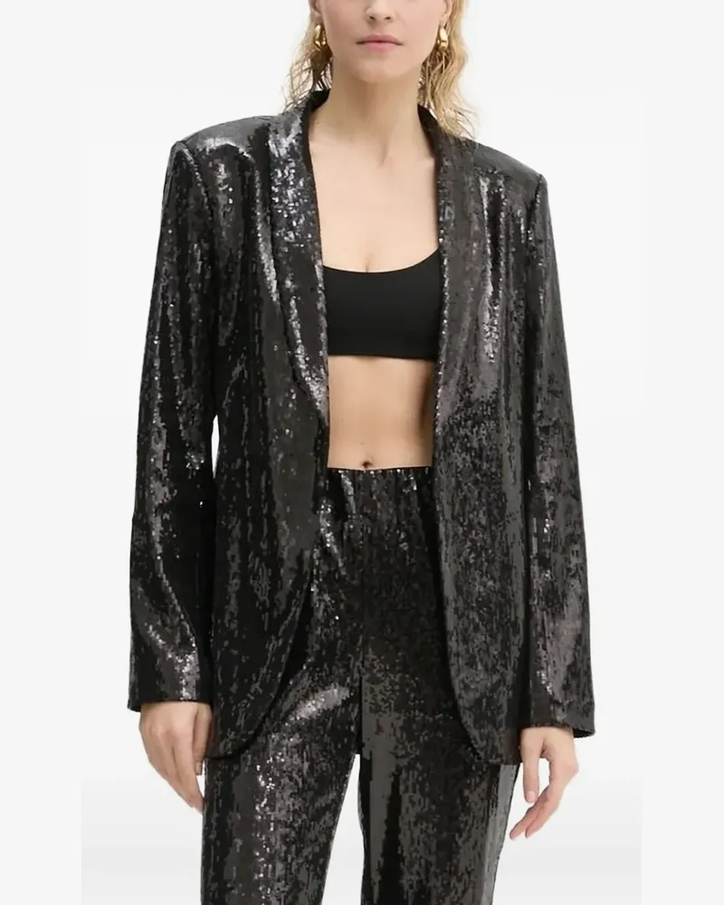 BRUUNS BAZAAR DaphneBBIdaia Blazer mit Pailletten - Schwarz Schwarz