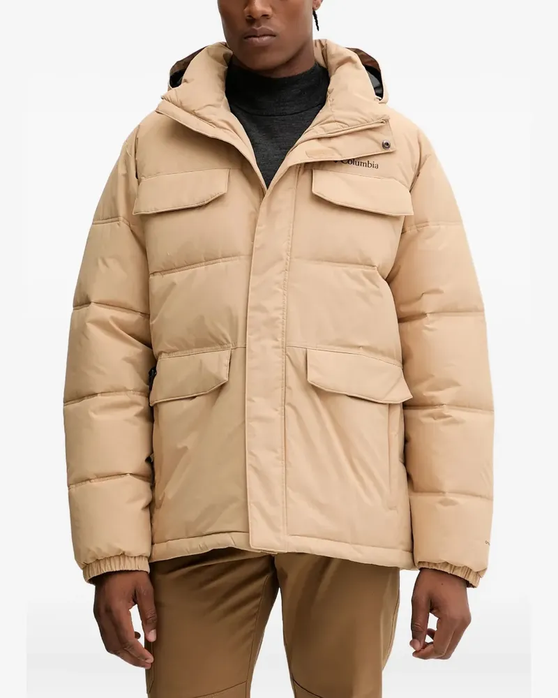 Columbia Sportswear Company hooded padded jacket - Nude Nude