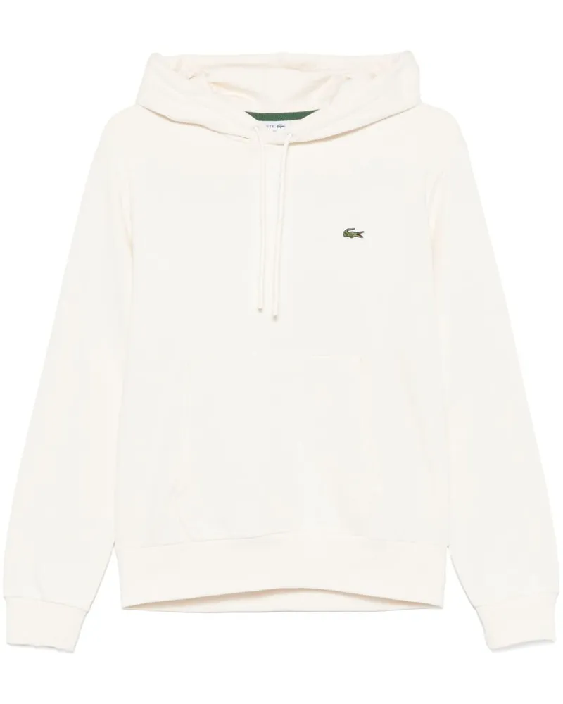 Lacoste Hoodie mit Kroko-Patch - Nude Nude