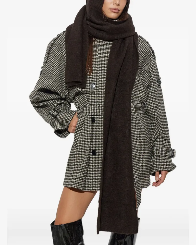 Gestuz Gzalpha hooded scarf - Braun Braun